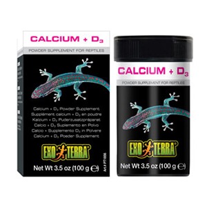 엑소테라 파충류 칼슘+비타민d3 90g
